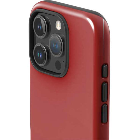 Scarlet Red iPhone 16 Pro Max Impact Case