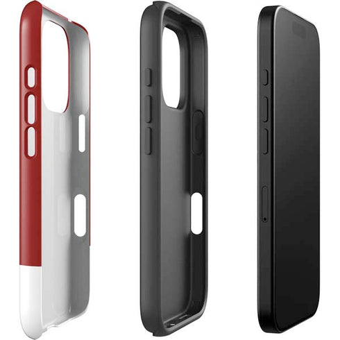 Scarlet Red iPhone 16 Pro Max Impact Case