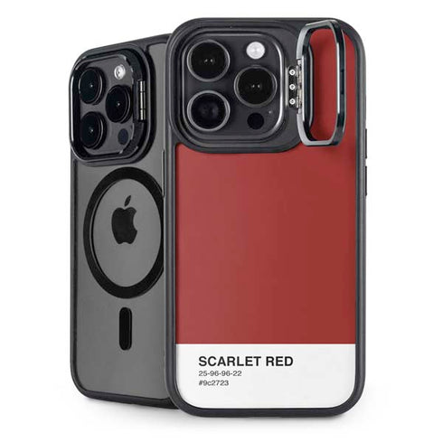 Scarlet Red iPhone 16 Pro Max Kickstand Case