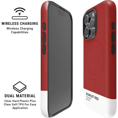 Scarlet Red iPhone 16 Pro Max Magsafe Impact Case