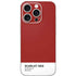 Scarlet Red iPhone 16 Pro Skin