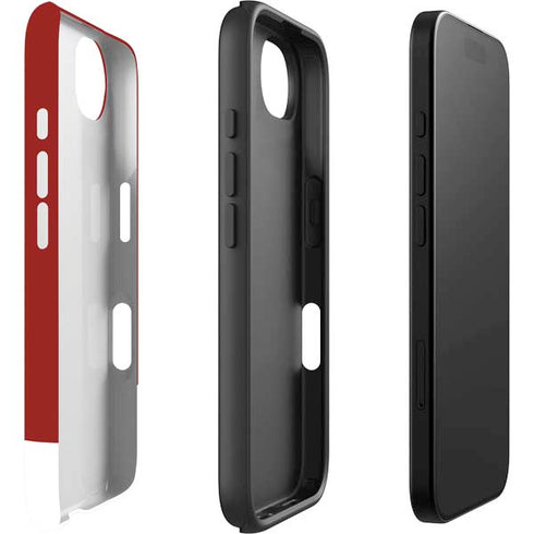Scarlet Red iPhone 16e Impact Case