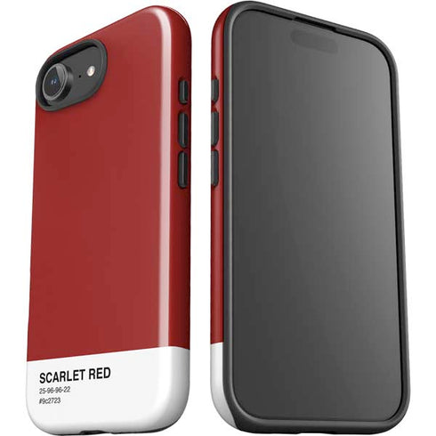 Scarlet Red iPhone 16e Impact Case