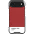 Scarlet Red iPhone 17 Air Clear Case