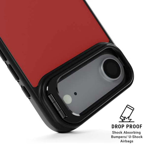 Scarlet Red iPhone 17 Air Kickstand Case