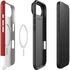 Scarlet Red iPhone 17 Air Magsafe Impact Case