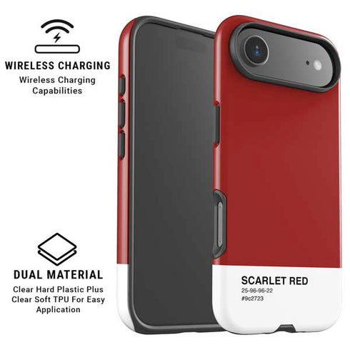 Scarlet Red iPhone 17 Air Magsafe Impact Case