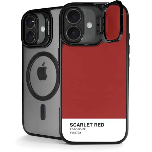 Scarlet Red iPhone 17 Kickstand Case
