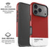 Scarlet Red iPhone 17 Pro Magsafe Impact Case