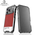 Scarlet Red iPhone 17 Pro Max Clear Case