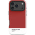 Scarlet Red iPhone 17 Pro Max Impact Case