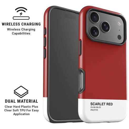 Scarlet Red iPhone 17 Pro Max Magsafe Impact Case