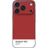 Scarlet Red iPhone 17 Pro Skin