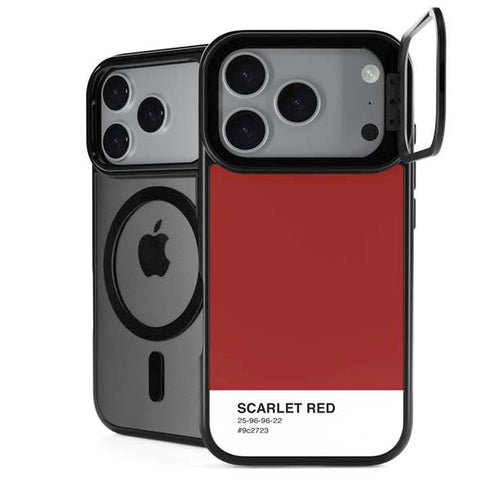 Scarlet Red iPhone 18 Pro Kickstand Case
