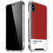 Scarlet Red iPhone X/XS Clear Case