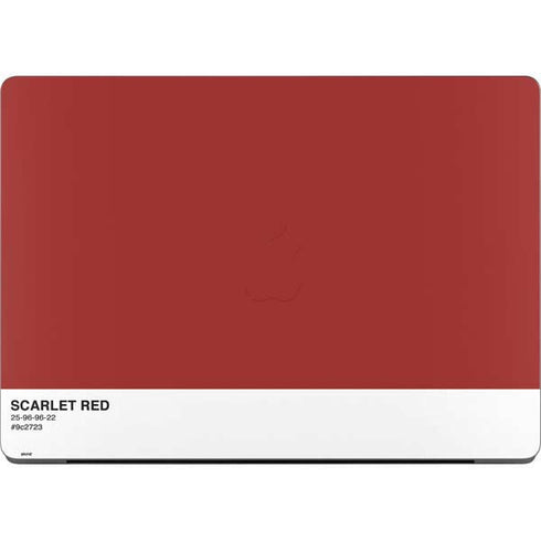 Scarlet Red Apple MacBook Pro 14-inch Skin