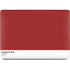 Scarlet Red Apple MacBook Pro 16-inch Skin