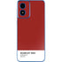 Scarlet Red Moto G Play 4G (2024) Skin