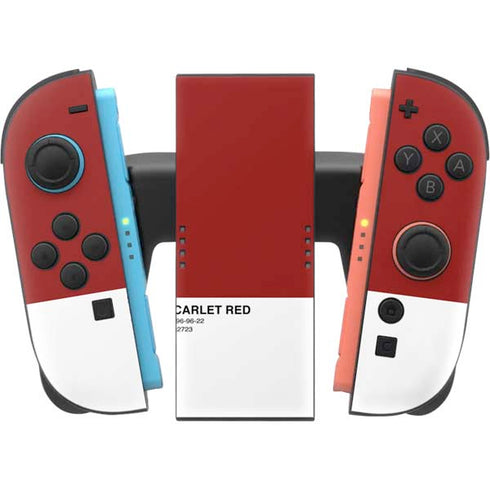 Scarlet Red Nintendo Switch 2 (2025) Joy-Con Controller Skin