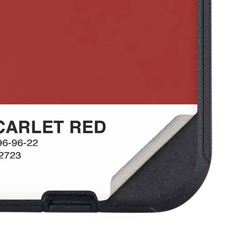 Scarlet Red Otterbox Defender iPhone Skin