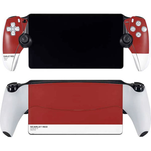 Scarlet Red PlayStation Portal Remote Player Skin