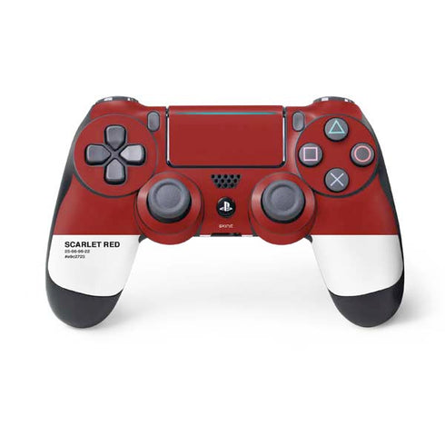 Scarlet Red PlayStation PS4 Skins