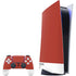 Scarlet Red PlayStation PS5 Skins