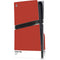 Scarlet Red PS5 Pro Disk Console Skin