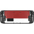 Scarlet Red Steam Deck Handheld Gaming Computer Skin