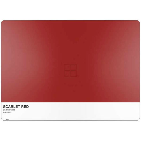 Scarlet Red Surface Laptop 7 15in Skin