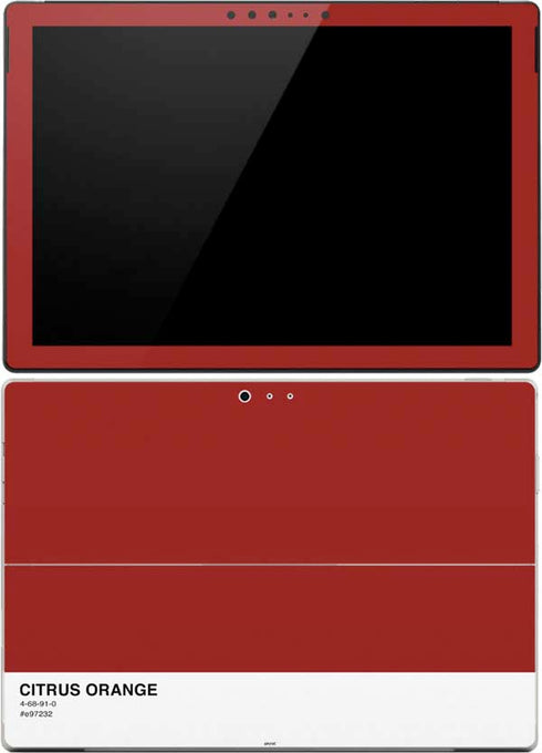 Scarlet Red Surface Pro (2017) Skin