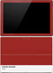 Scarlet Red Surface Pro (2017) Skin