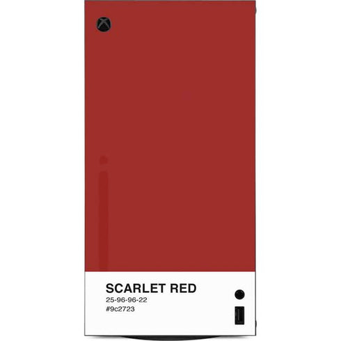 Scarlet Red XBox Series X Digital Edition Console Skin