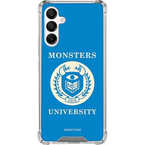 Disney Monsters University School’s Emblem Galaxy A16 5G Clear Case