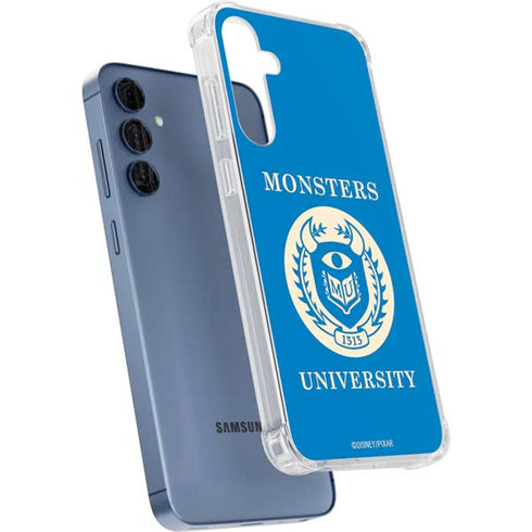 Disney Monsters University School’s Emblem Galaxy A55 5G Clear Case