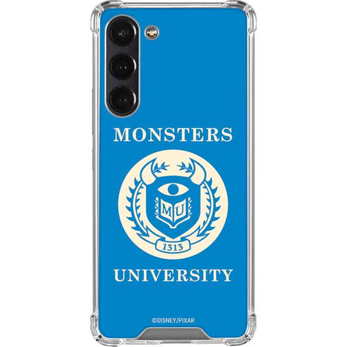 Disney Monsters University School’s Emblem Galaxy S24 FE Clear Case