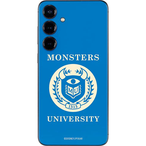 Disney Monsters University School’s Emblem Galaxy S25 Plus Skin
