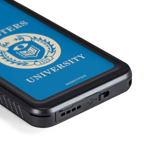 Disney Monsters University School’s Emblem Galaxy S24 Plus Waterproof Case
