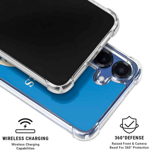 Disney Monsters University School’s Emblem Galaxy S25 Plus Clear Case