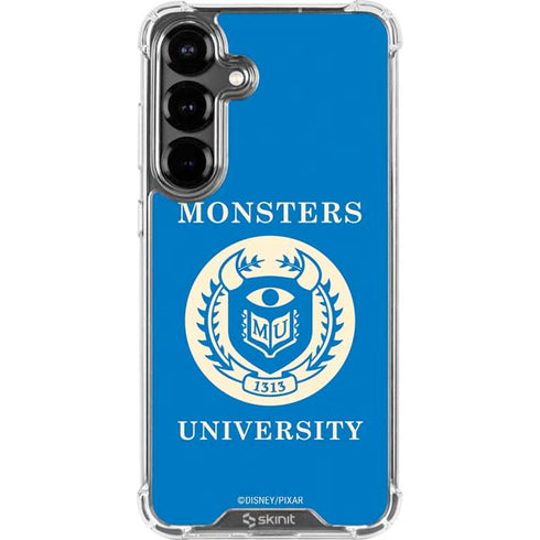 Disney Monsters University School’s Emblem Galaxy S26 Clear Case