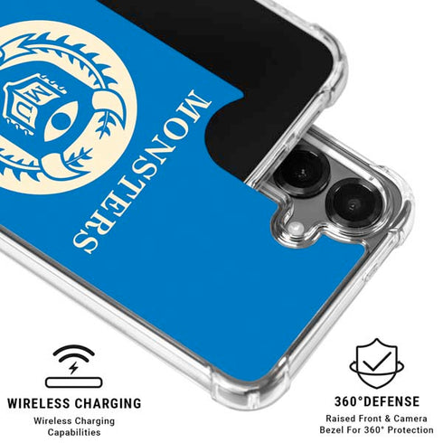 Disney Monsters University School’s Emblem Galaxy S26 Clear Case
