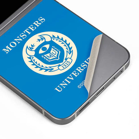 Disney Monsters University School’s Emblem Galaxy Z Flip6 Skin