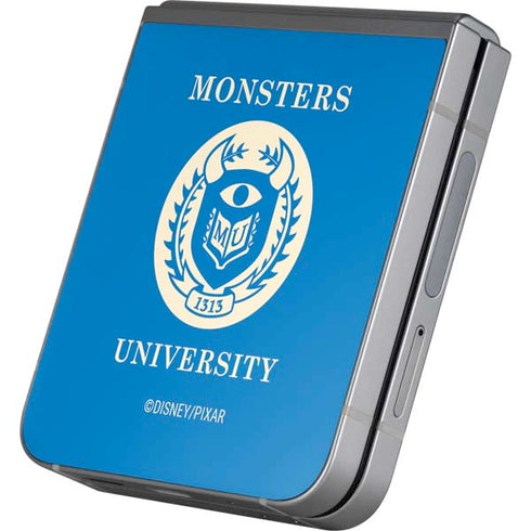 Disney Monsters University School’s Emblem Galaxy Z Flip6 Skin