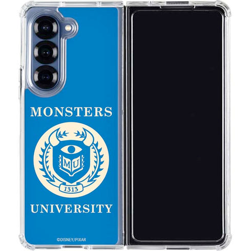 Disney Monsters University School’s Emblem Galaxy Z Fold6 Clear Case