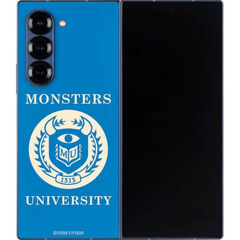 Disney Monsters University School’s Emblem Galaxy Z Fold6 Skin