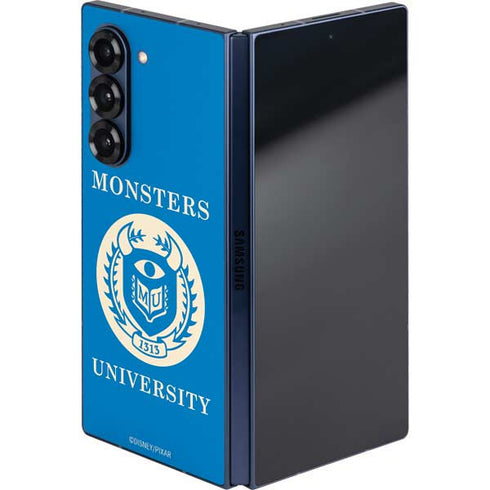 Disney Monsters University School’s Emblem Galaxy Z Fold6 Skin