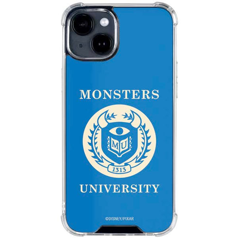 Disney Monsters University School’s Emblem iPhone 15 Clear Case