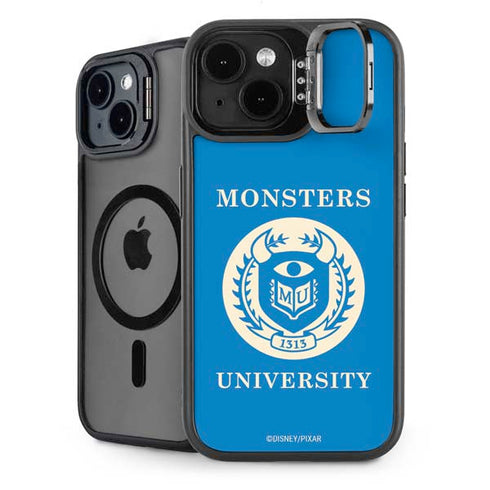 Disney Monsters University School’s Emblem iPhone 15 Plus Kickstand Case