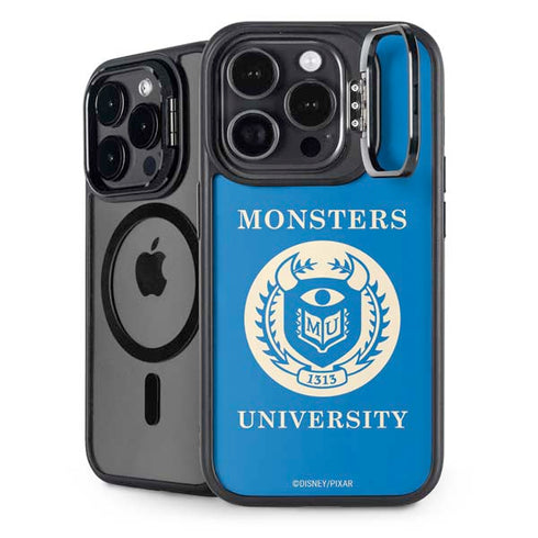 Disney Monsters University School’s Emblem iPhone 15 Pro Max Kickstand Case