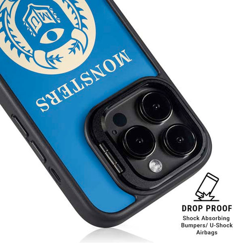 Disney Monsters University School’s Emblem iPhone 15 Pro Max Kickstand Case